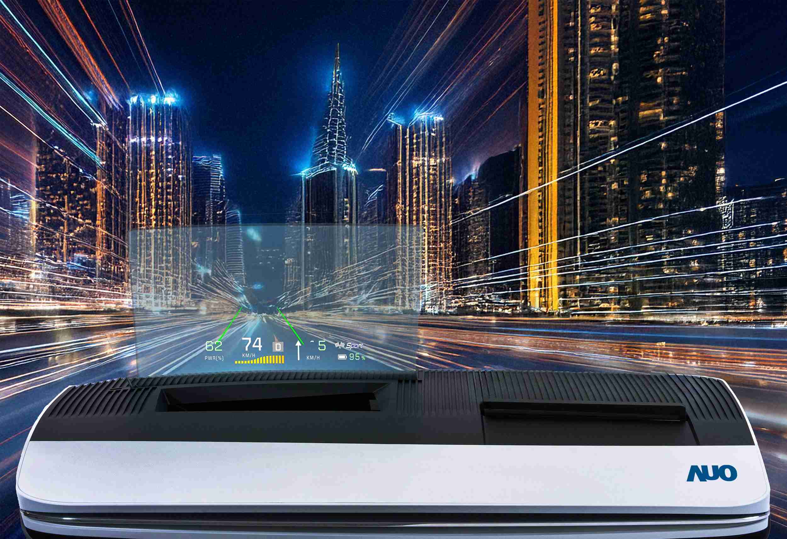 汇旺支付推出13吋Micro LED抬头显示器，，，，提供高入眼亮度、、高色彩饱和度的显示质量，，，，在阳光下或黑暗中都清晰可见，，并利用Micro LED模块体积小的优势，，，，解决车用空间有限的痛点